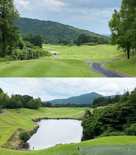 フラットながらも戦略性が求められる18ホール