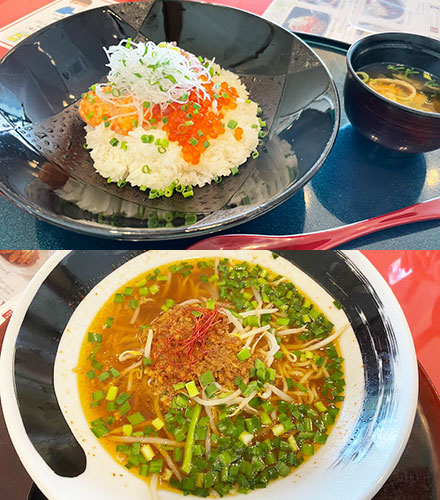 彩り豊かなランチメニュー