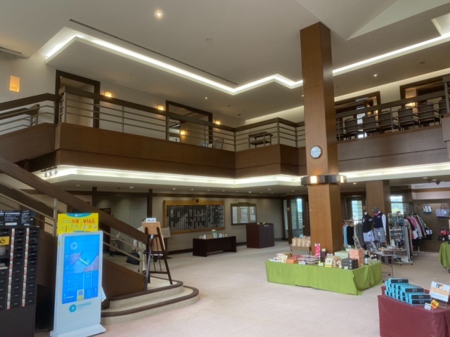 落ち着いた雰囲気のクラブハウス