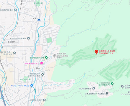 <#静岡のゴルフ銀座御殿場にあるロケーション#>